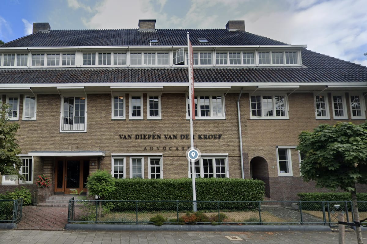 Het kantoor van Van Diepen Van Der Kroef Advocaten in Amsterdam.